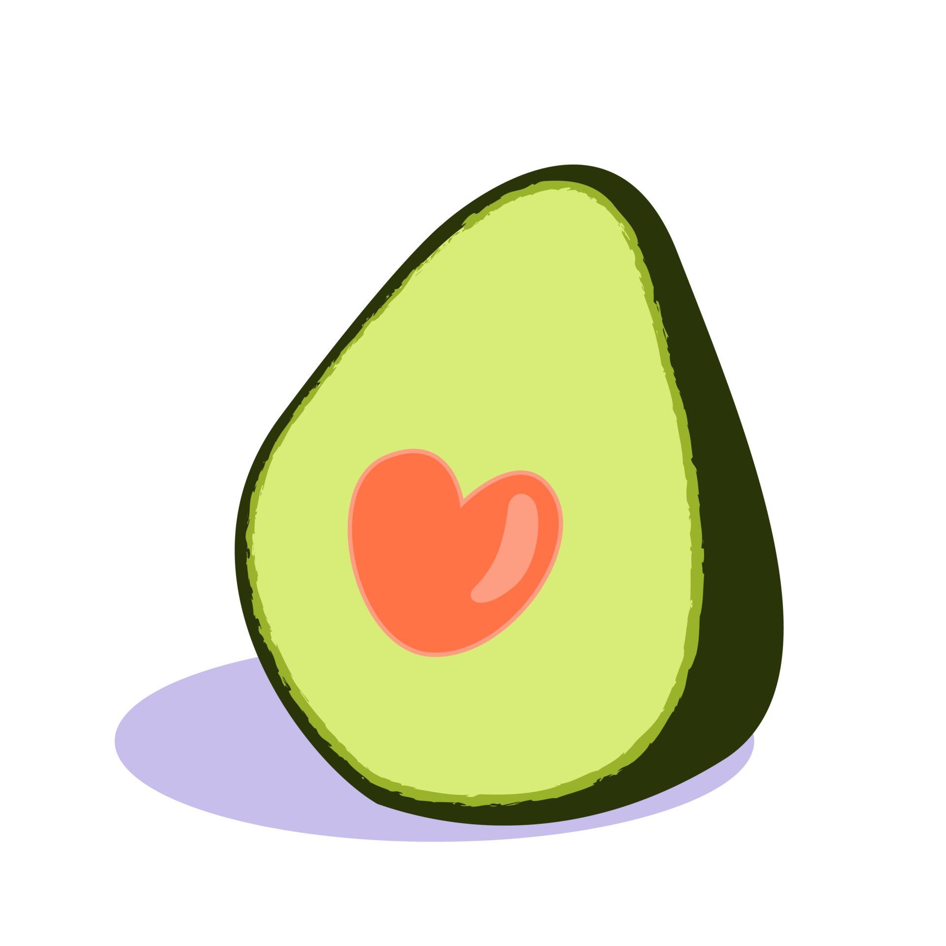 Avocado Love Illustration Annie Lillico Lewis For Kearney Group