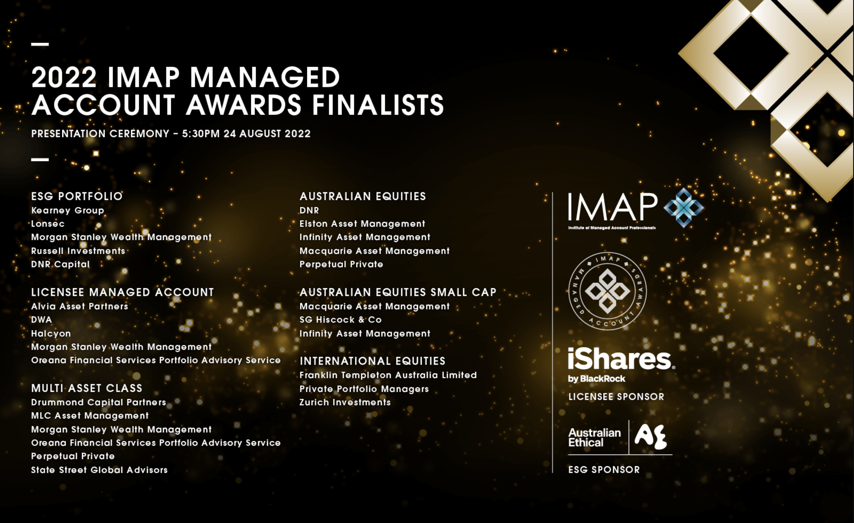 Kearney Group Imap Managed Accounts Awards Finalist